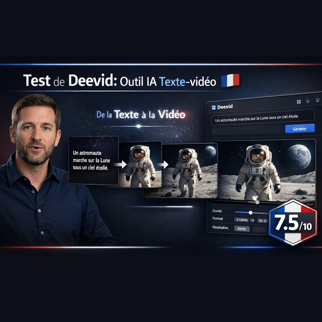 Deevid avis 2026 test text-to-video français
