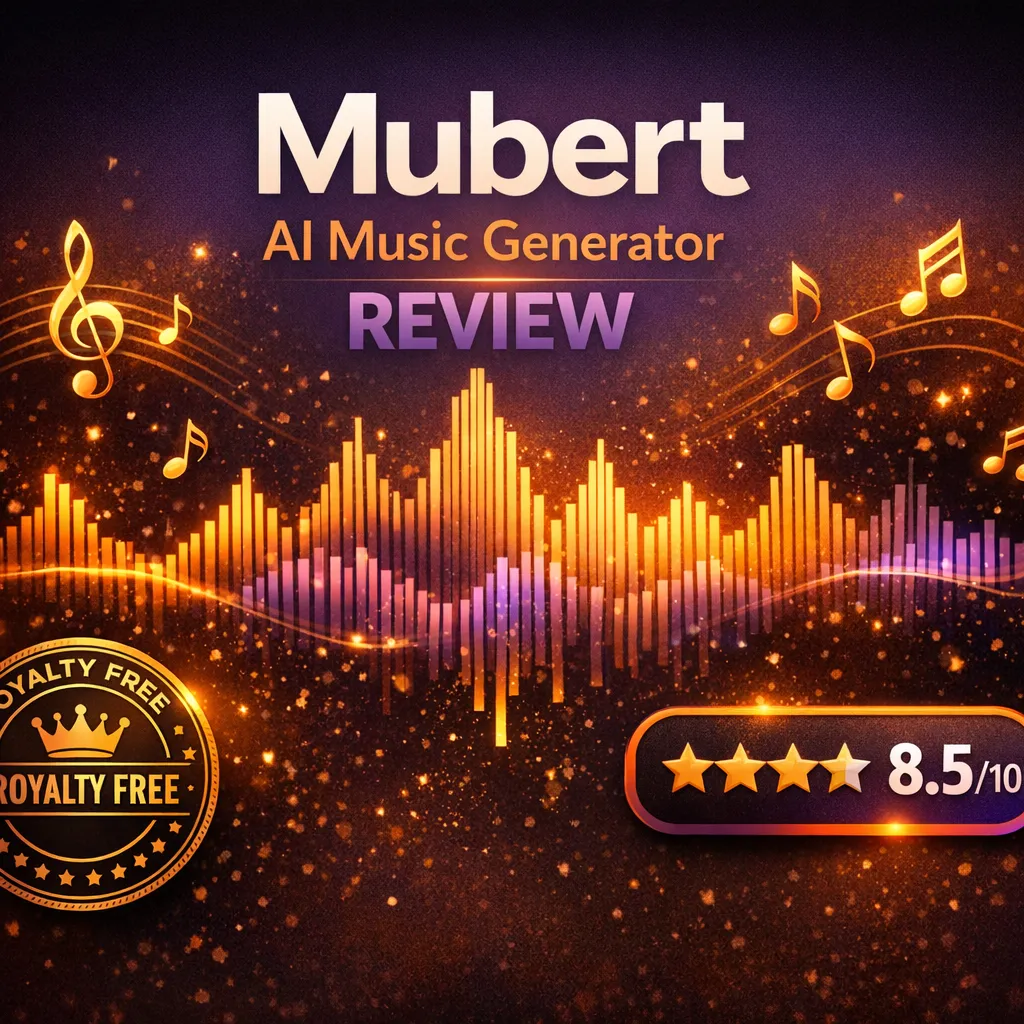 Mubert avis 2026 test musique IA libre de droits