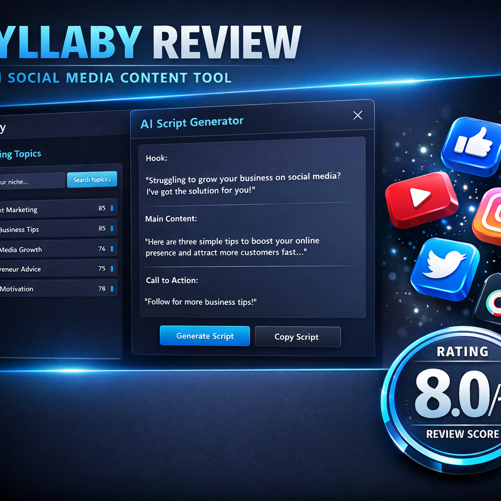 Syllaby avis 2026 test contenu social media IA